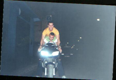 Brahim mon frére avec  Badr